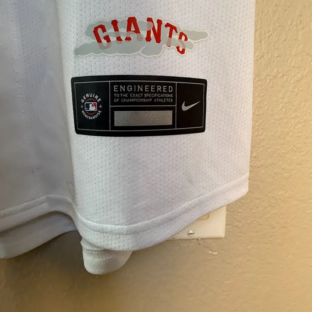Nike San Francisco Giants City Connect Jersey Men's Size S Small Authentic White